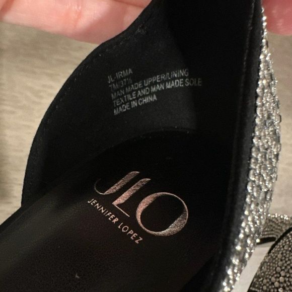 JLO JENNIFER LOPEZ | Irma Sandal | Rhinestone Heels - Picture 13 of 13